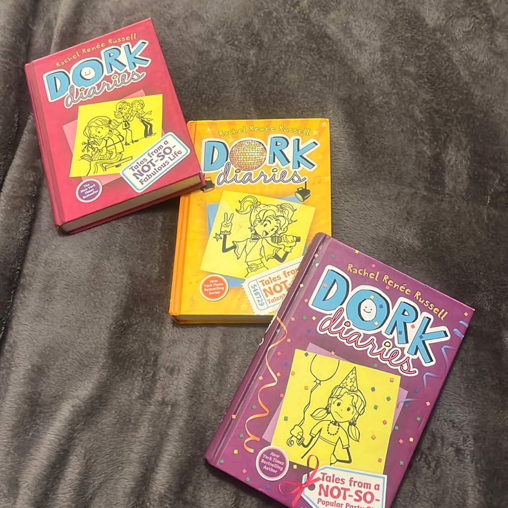 Dork diaries books 1-3